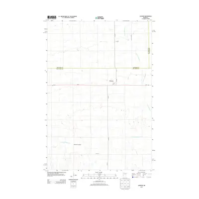 2013 Map of Johnson, 2013 Print
