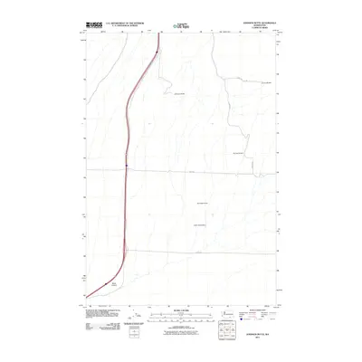 2011 Map of Johnson Butte, 2011 Print