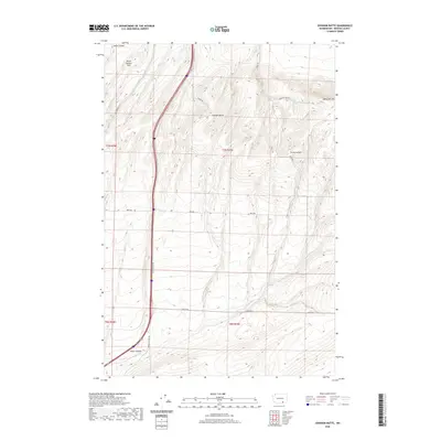 2020 Map of Johnson Butte, 2020 Print