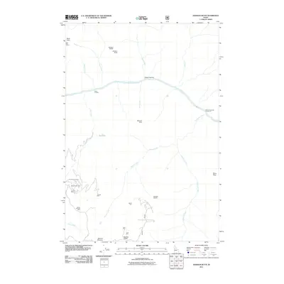 2011 Map of Johnson Butte, 2011 Print