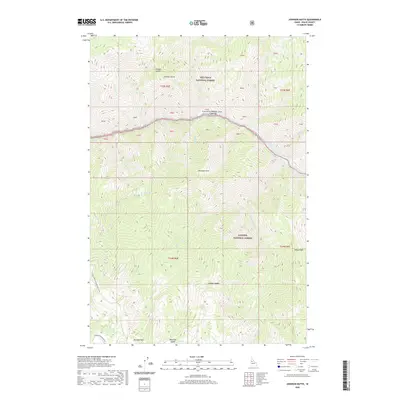 2020 Map of Johnson Butte, 2020 Print