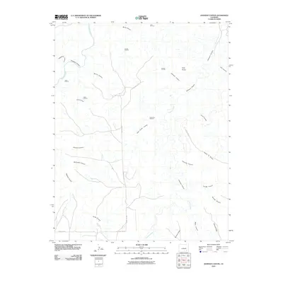 2010 Map of Johnson Canyon, 2010 Print