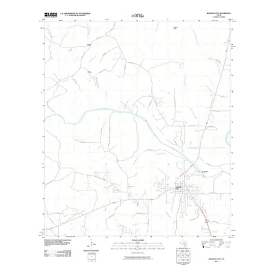 2010 Map of Johnson City, 2010 Print