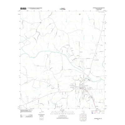 2012 Map of Johnson City, 2012 Print