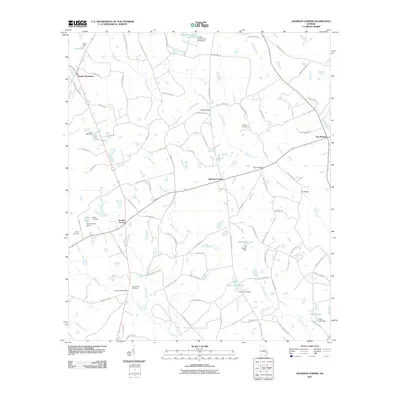 2011 Map of Johnson Corner, 2011 Print