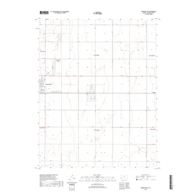 2018 Map of Johnson East, 2018 Print