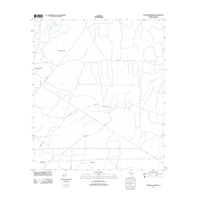 2012 Map of Johnson Hammock, 2012 Print