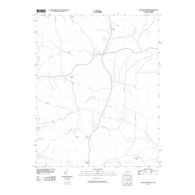 2010 Map of Johnson Hollow, 2010 Print