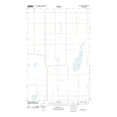 2011 Map of Johnson Lake, 2011 Print