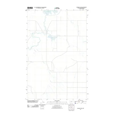 2011 Map of Johnson Lake, 2011 Print