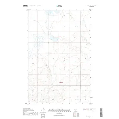 2020 Map of Johnson Lake, 2020 Print