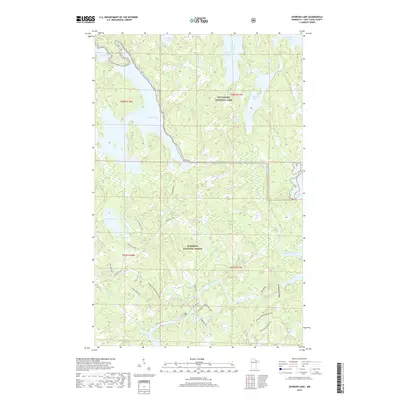 2019 Map of Johnson Lake, 2019 Print
