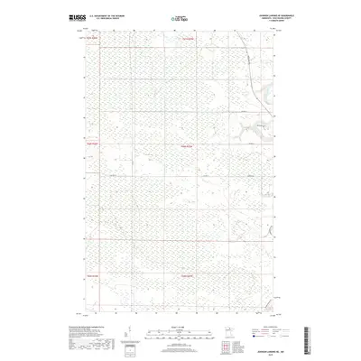2019 Map of Johnson Landing NE, 2019 Print