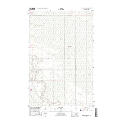 2016 Map of Johnson Landing NW, 2016 Print