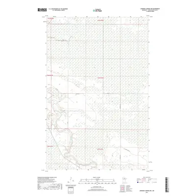 2019 Map of Johnson Landing NW, 2019 Print
