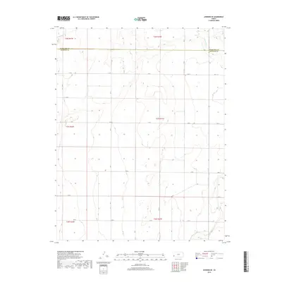 2018 Map of Johnson NE, 2018 Print