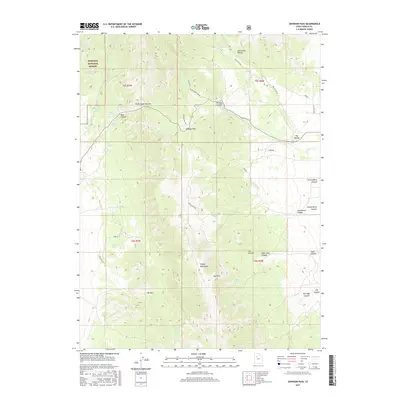 2017 Map of Johnson Pass, 2017 Print