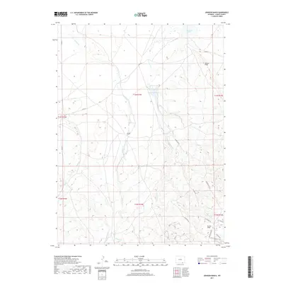 2017 Map of Johnson Ranch, 2017 Print