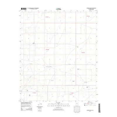 2013 Map of Johnson Ranch, 2013 Print
