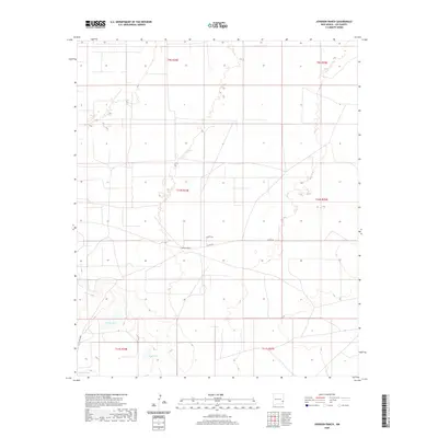 2020 Map of Johnson Ranch, 2020 Print