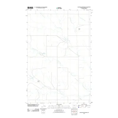 2011 Map of Johnson Reservoir, 2011 Print
