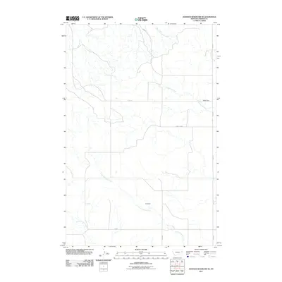 2011 Map of Johnson Reservoir NE, 2011 Print