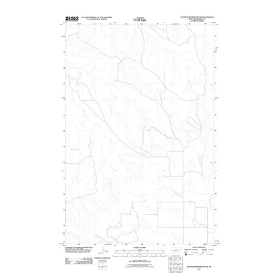 2011 Map of Johnson Reservoir NW, 2011 Print