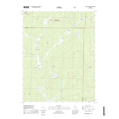 2017 Map of Johnson Shut-Ins, 2017 Print