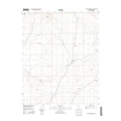 2013 Map of Johnson Trading Post, 2013 Print