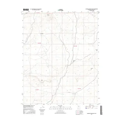 2017 Map of Johnson Trading Post, 2017 Print