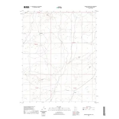 2020 Map of Johnson Trading Post, 2020 Print