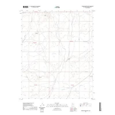 2023 Map of Johnson Trading Post, 2023 Print