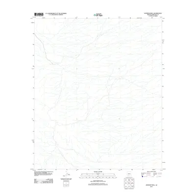 2011 Map of Johnson Well, 2011 Print