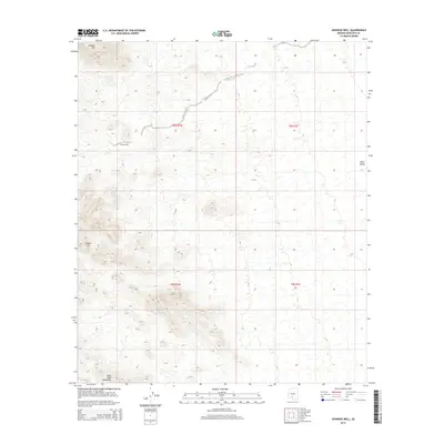 2014 Map of Johnson Well, 2014 Print