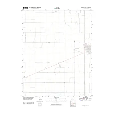 2010 Map of Johnson West, 2010 Print