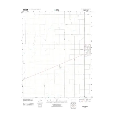 2012 Map of Johnson West, 2012 Print