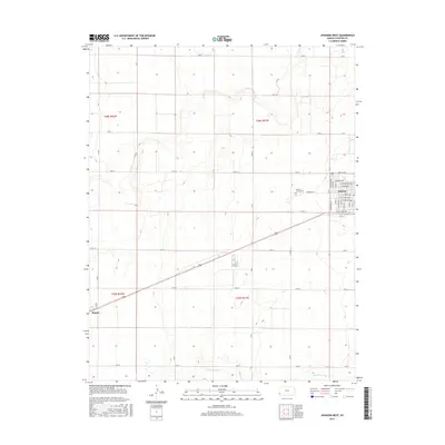 2015 Map of Johnson West, 2015 Print