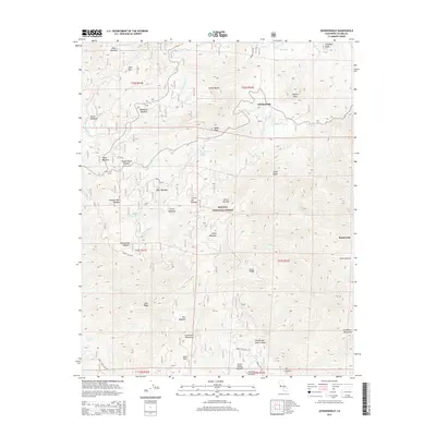 2015 Map of Johnsondale, 2015 Print