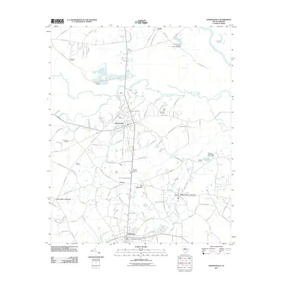 2011 Map of Johnsonville, 2011 Print