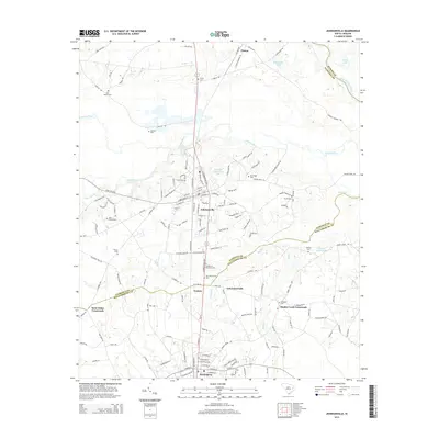 2014 Map of Johnsonville, 2014 Print