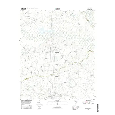 2017 Map of Johnsonville, 2017 Print
