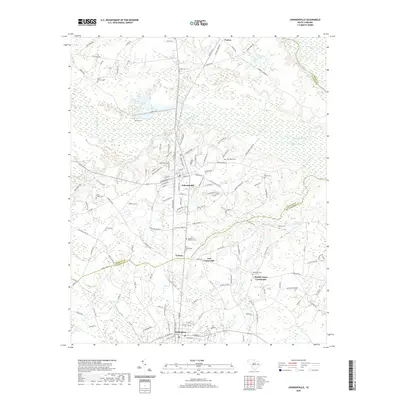 2020 Map of Johnsonville, 2020 Print