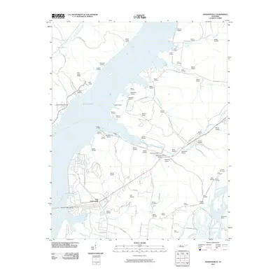 2010 Map of Johnsonville, 2010 Print