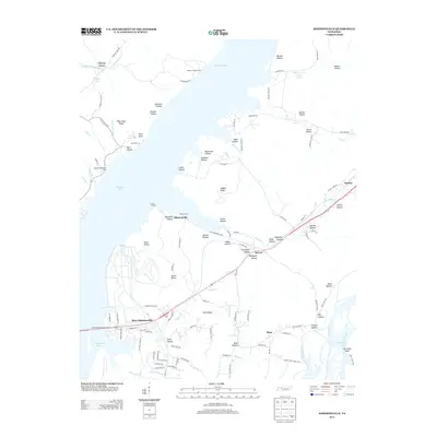 2013 Map of Johnsonville, 2013 Print