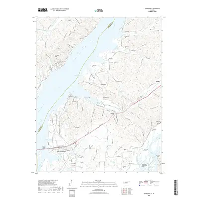 2019 Map of Johnsonville, 2019 Print
