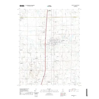 2021 Map of Johnston City, 2021 Print