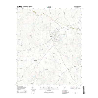 2014 Map of Johnston, 2014 Print