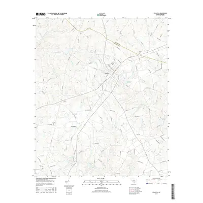 2017 Map of Johnston, 2017 Print