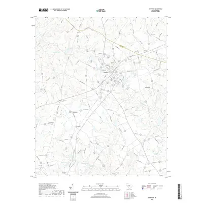 2020 Map of Johnston, 2020 Print