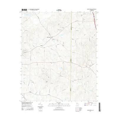2014 Map of Johnstonville, 2014 Print